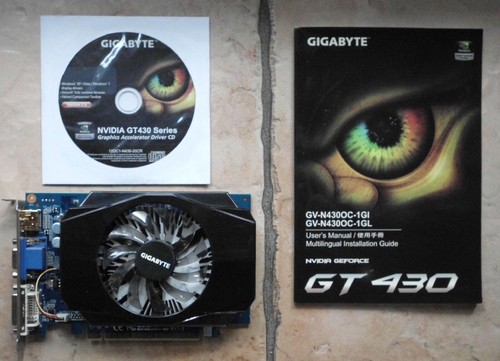 Gigabyte nvidia geforce gt430 - gigabyte,