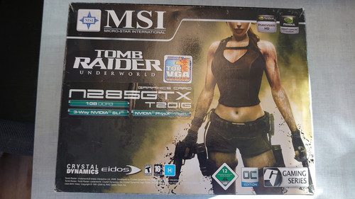 Msi geforce gtx 285 1gb - 285, gddr3