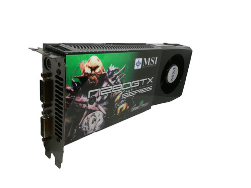 Msi geforce gtx 280 - geforce, gddr3